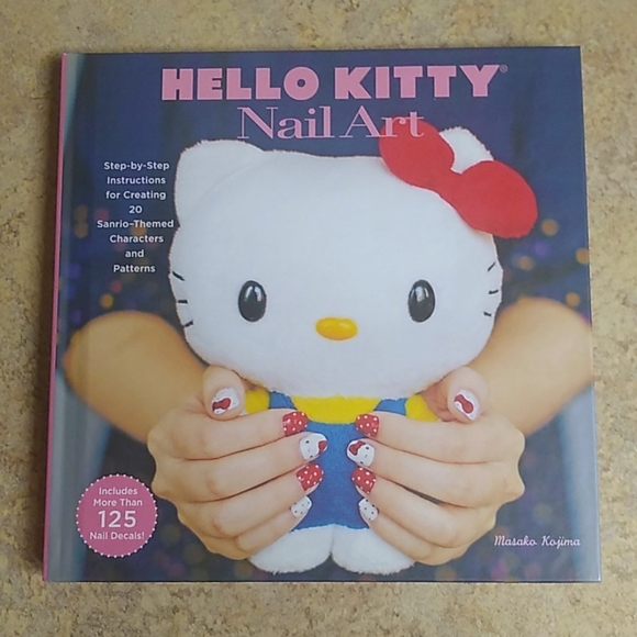 Sanrio Other - Hello Kitty Nail Art With Nail Decals Book New